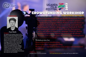 crowd funding web and Social media poster